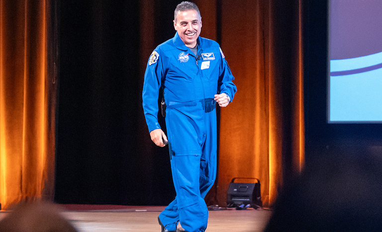 Jose Hernandez, astronaut and book author