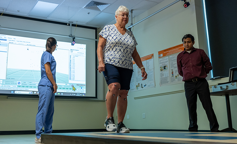 UTRGV School of Podiatric Medicine establishes  hi-tech motion-capture biomechanics lab