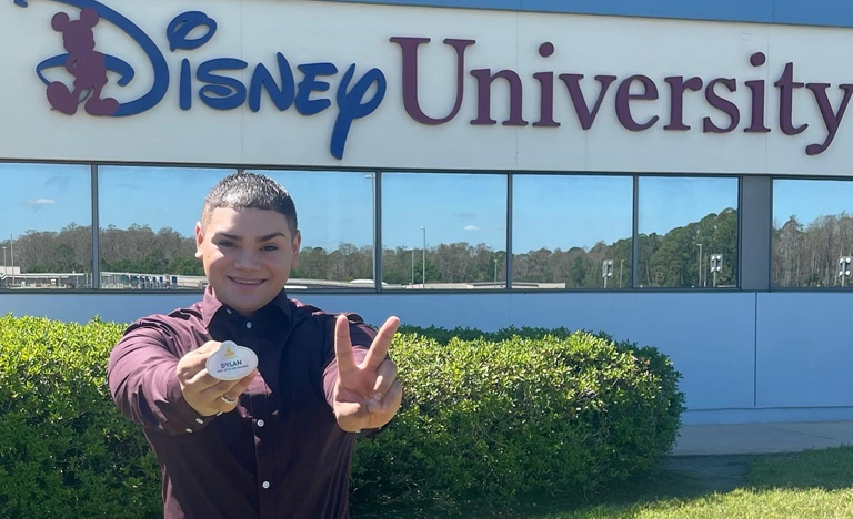 Dylan Alvarado, a junior UTRGV College of Health ...