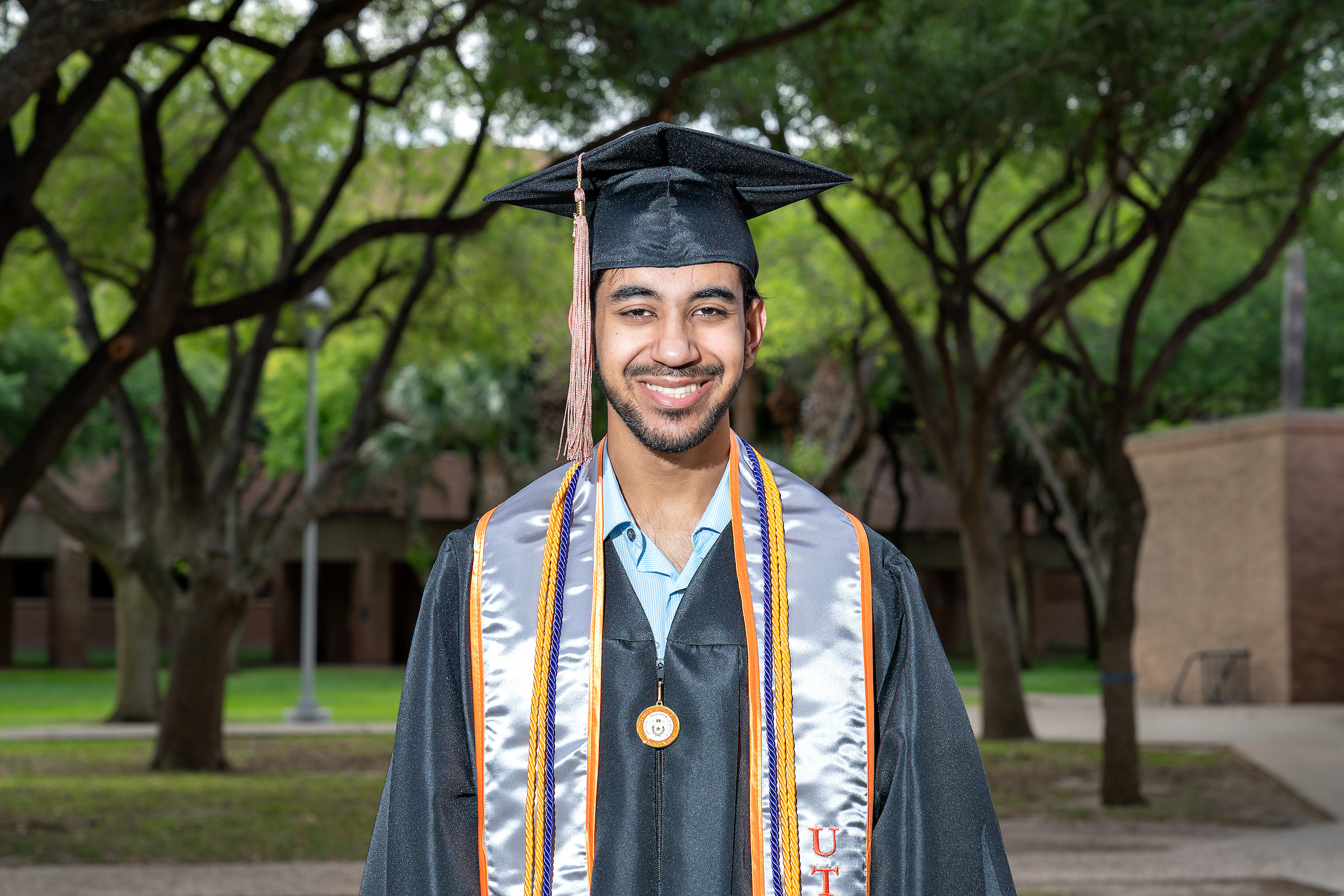 Muhammad Zubeir Noorani, a graduating economics major