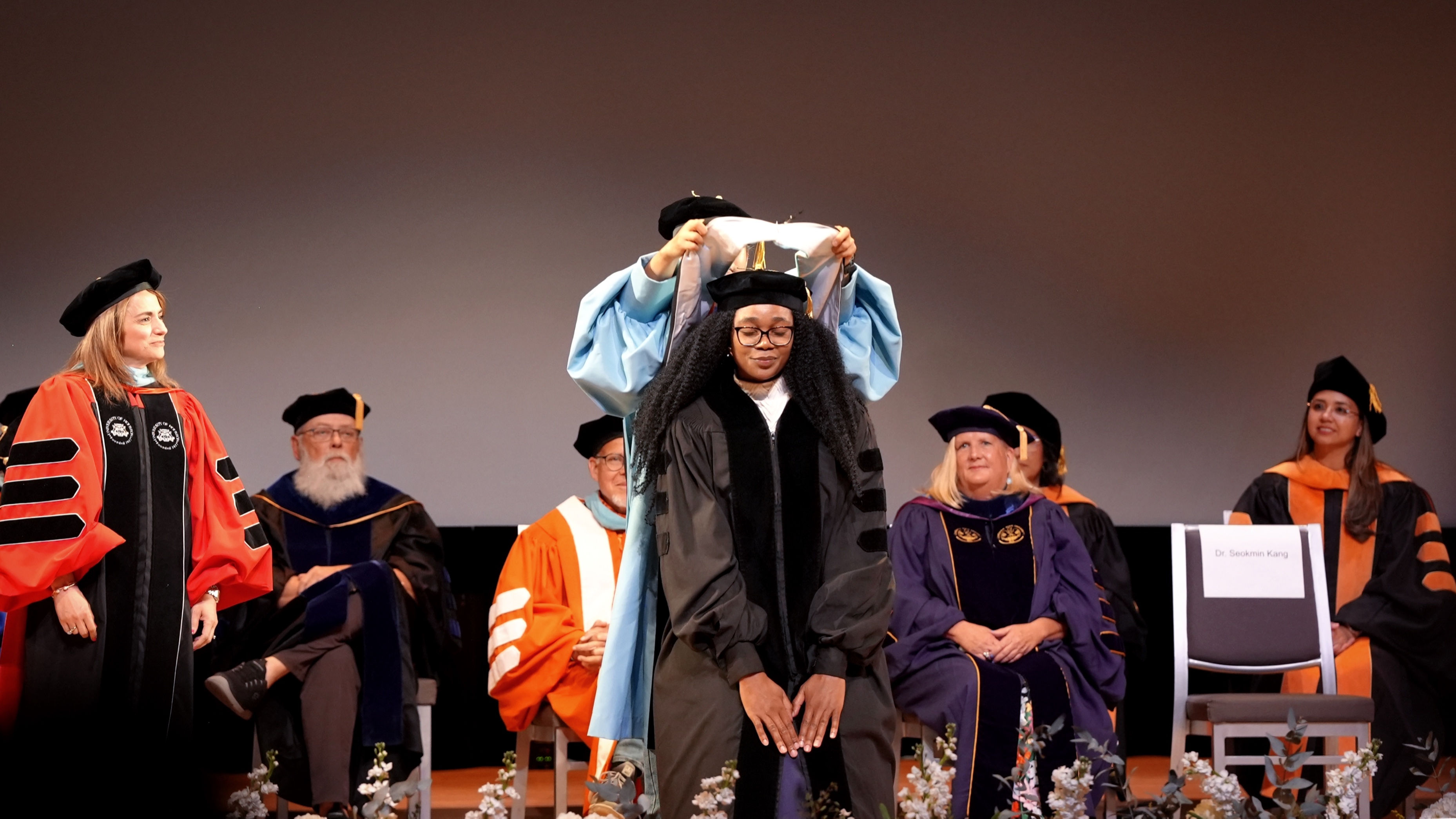 UTRGV Spring 2025 Doctoral Hooding Ceremony 