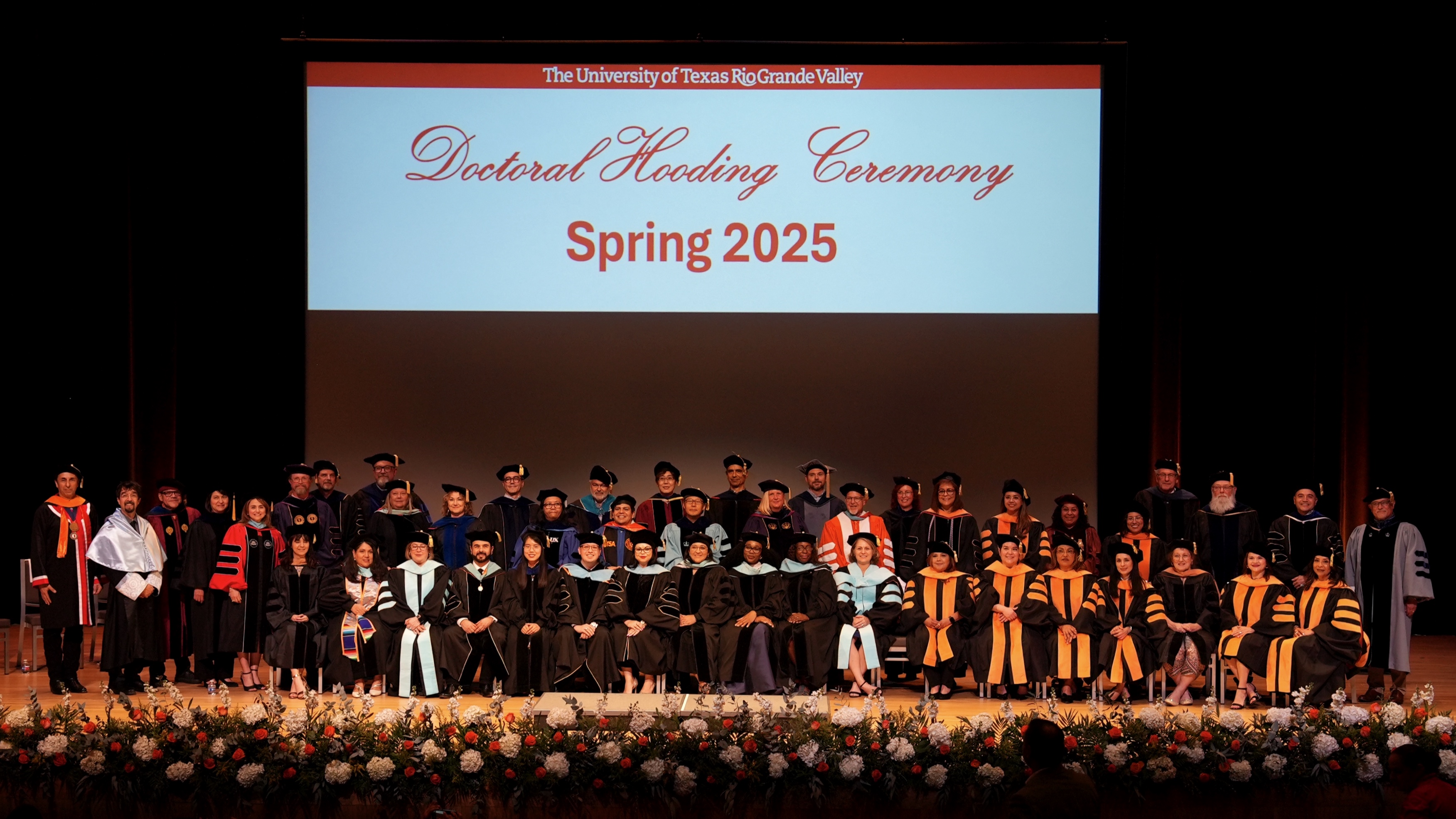Spring 2025 Doctoral Hooding Ceremony 