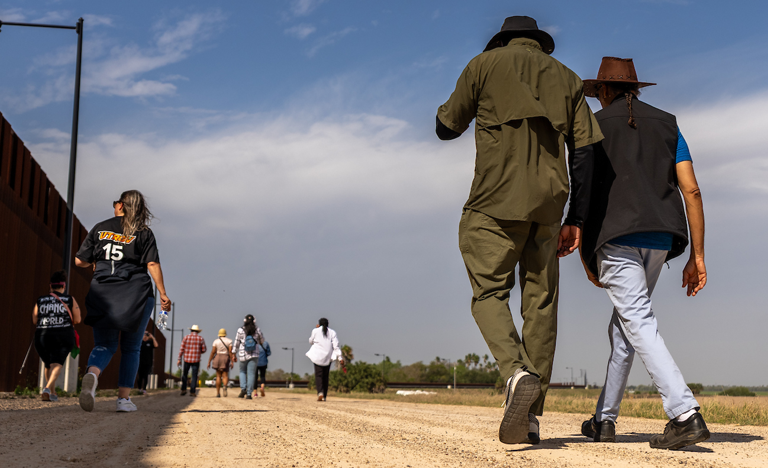 UTRGV CHAPS event walk to freedom
