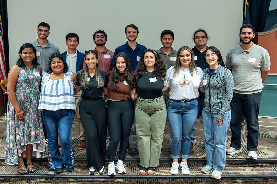 The UTRGV School of Podiatric Medicine welcomed its 4th cohort with an event in late May. Admitted students and parents attended.