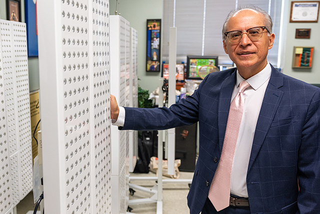 Dr. Juanito Gonzalez, associate professor in the UTRGV Department of Health and Human Performance