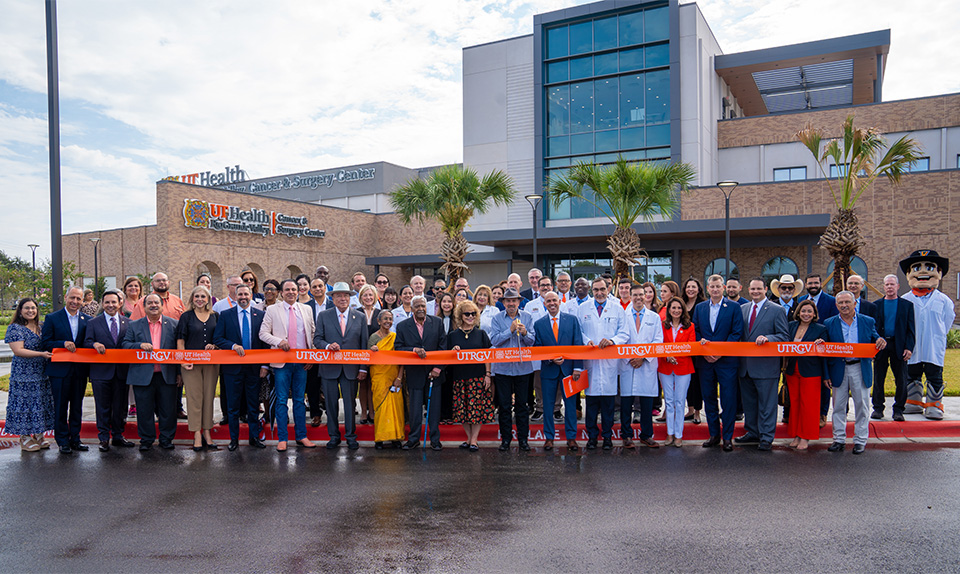 Ribbon-cutting ceremony held for the UT Health RGV Cancer and Surgery Center on Wednesday, Oct. 8.