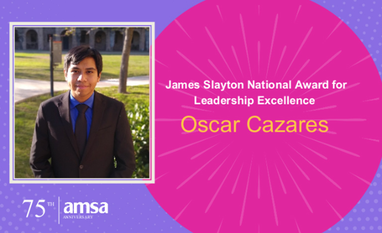 UTRGV graduate student honored with  American Medical Student Association leadership award