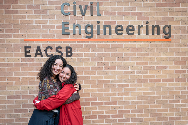 Alexandra and Jennifer Herrera