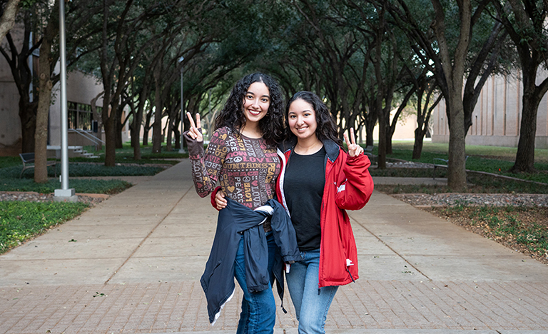 Alexandra and Jennifer Herrera