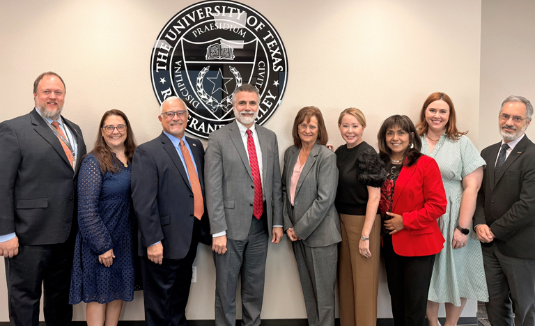 UTRGV meets with The Welch Foundation