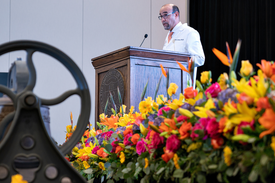 Dr. Javier La Fontaine, dean of the UTRGV School of Podiatric Medicine