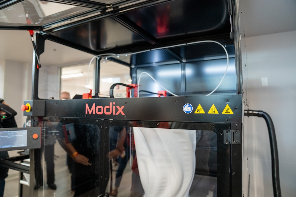 A 3D printer 