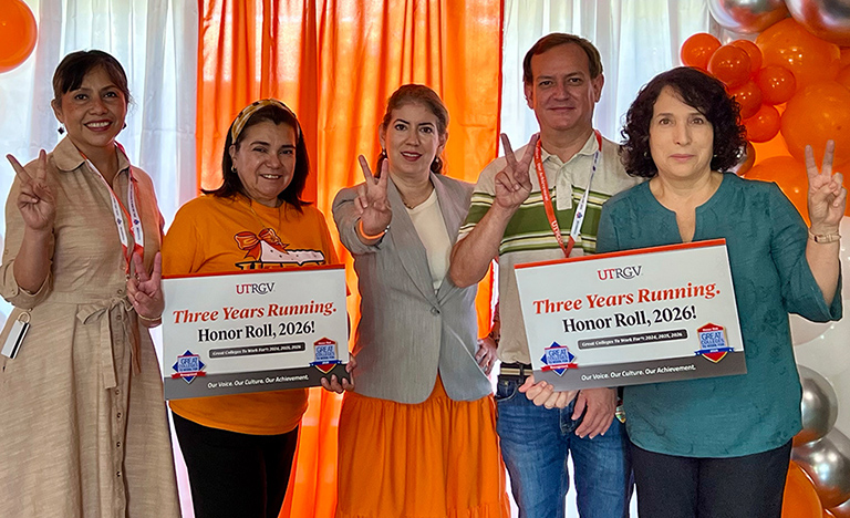 UTRGV earns Great Colleges to Work For® recognition for third consecutive year
