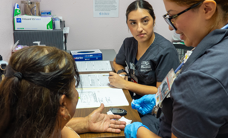 UTRGV School of Nursing students UTRGV School of Nursing students
