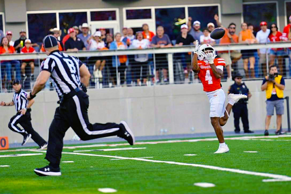 UTRGV inaugural football game first kickoff