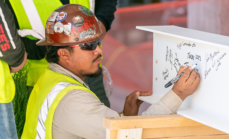 UT Health RGV celebrates construction progress on its Cancer & Surgery Center related article.