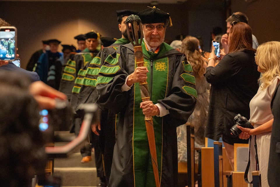 Dr. Everardo Cobos was recently appointed dean of the School of Medicine at The University of Texas Rio Grande Valley. 