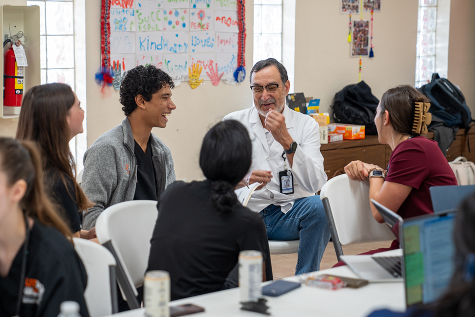 Dr. Everardo Cobos was recently appointed as dean of the UTRGV School of Medicine. 