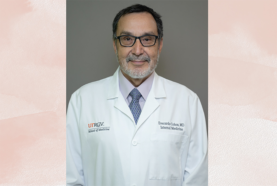 Image descriptionDr. Everardo Cobos, M.D., F.A.C.P., new Medicine and Oncology Department chair for UTRGV School of Medicine.