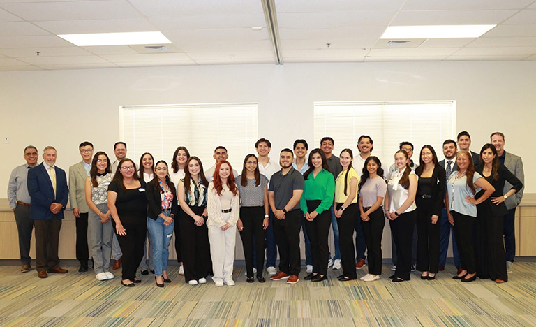 First cohort for Doctorate of Physical Therapy Program.