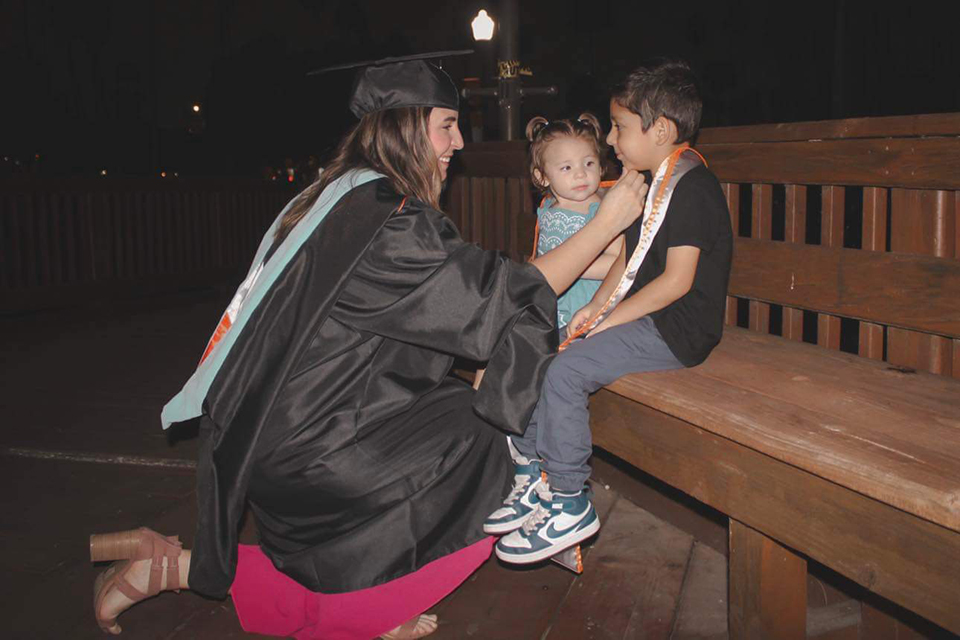 Genesis Carpio will earn a Master of Education in Educational Technology degree at UTRGV this weekend.