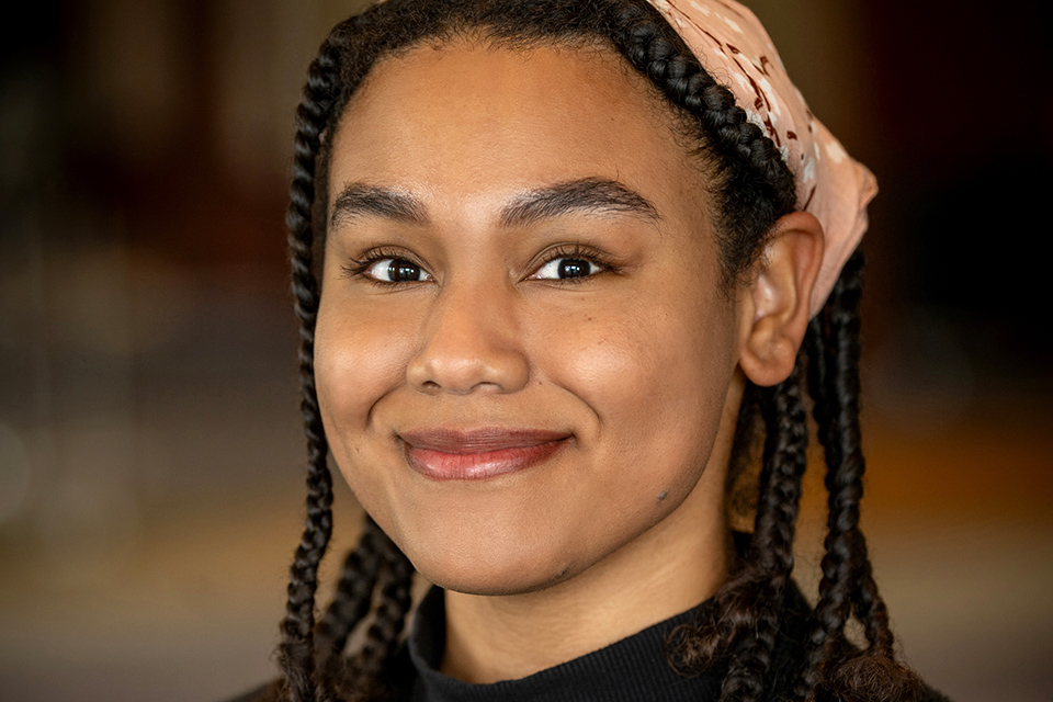 Hemma Uzoh, 26, never imagined her path would lead to a Master of Science in Social Work. On May 16, she’ll walk the stage at Bert Ogden Arena, celebrating a transformative journey from aspiring doctor to social worker, inspired by her mother’s impactful work during the pandemic. 