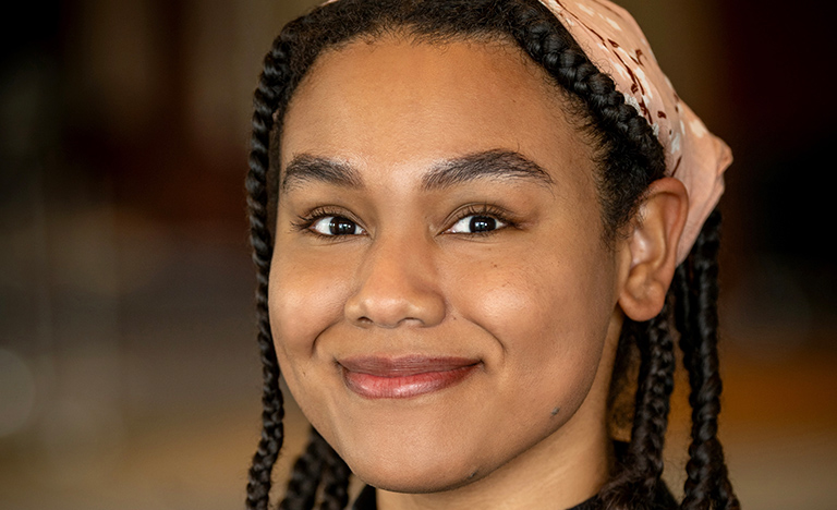 Hemma Uzoh, 26, never imagined her path would lead to a Master of Science in Social Work. On May 16, she’ll walk the stage at Bert Ogden Arena, celebrating a transformative journey from aspiring doctor to social worker, inspired by her mother’s impactful work during the pandemic. 