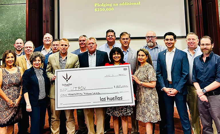 Las Huellas continues support of UTRGV College of Sciences students.