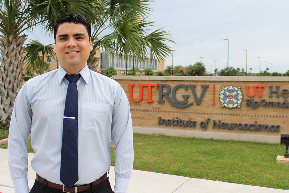 Dr. Jesus Melgarejo, assistant professor of Neuroscience at the UTRGV School of Medicine, received a National Heart, Lung, and Blood Institute (NHLBI) grant.