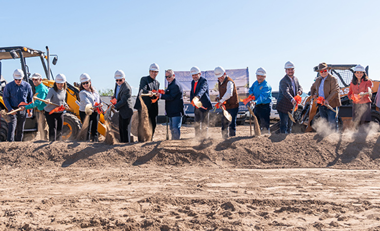 The Marine Ecosystems Research Facility (MERF), approved earlier this year by The University of Texas System Board of Regents, will be constructed at 905 S. Garcia Street in Port Isabel.