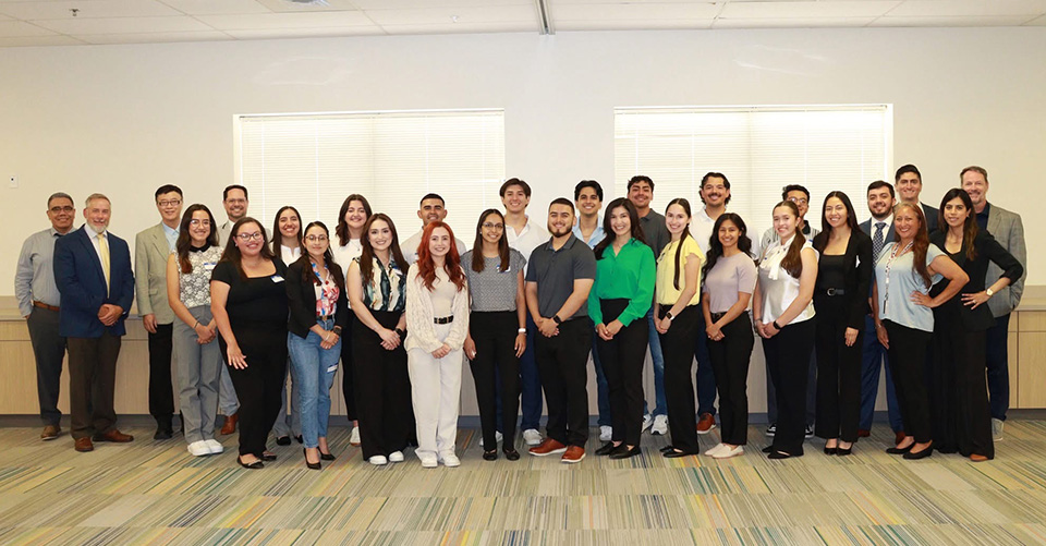 First cohort for Doctorate of Physical Therapy Program.