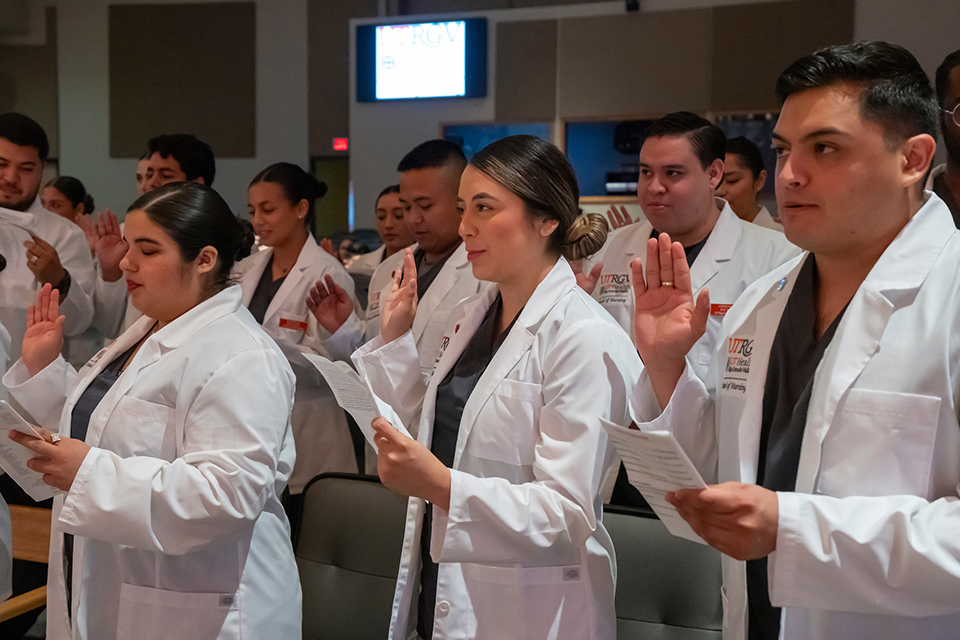 Dr. Andrya Rivera-Burciaga led the effort to include end-of-life care in the nursing curriculum at UTRGV. Her research on perspectives on dying aims to normalize conversations about dignity, death and mourning. 