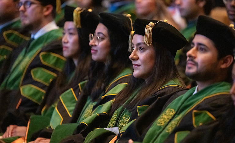 The UTRGV School of Medicine’s Commencement for the Class of 2025 takes place on May 10, from 5-7 p.m. at the Performing Arts Complex in Edinburg.