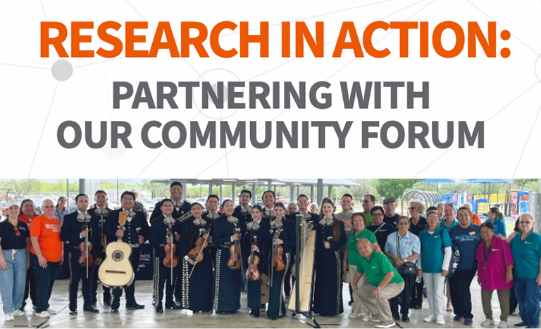 Flyer for the Research in Action: Partnering with Our ...