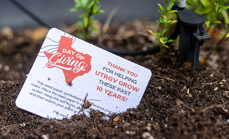 Mark your calendars for UTRGV's Day of Giving on Aug. 26. Mark your calendars for UTRGV's Day of Giving on Aug. 26.