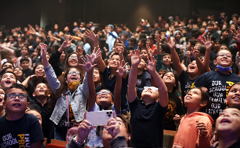 UTRGV hosted its latest series of “Energy & U” shows Jan. 12 at the Edinburg Performance Arts Center.  