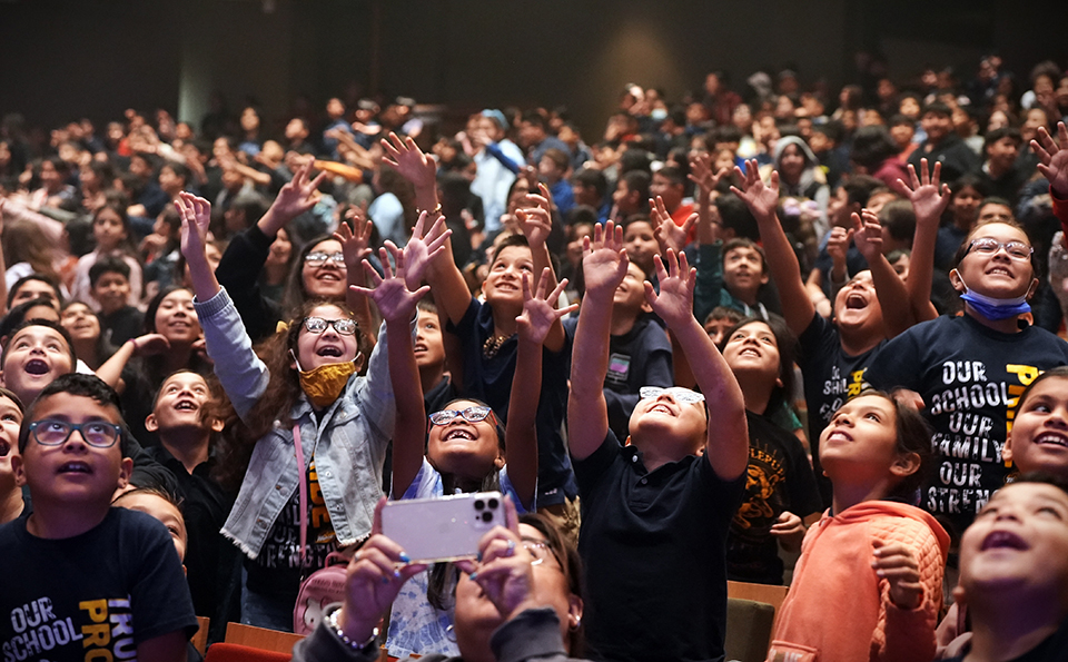 UTRGV hosted its latest series of “Energy & U” shows Jan. 12 at the Edinburg Performance Arts Center.  