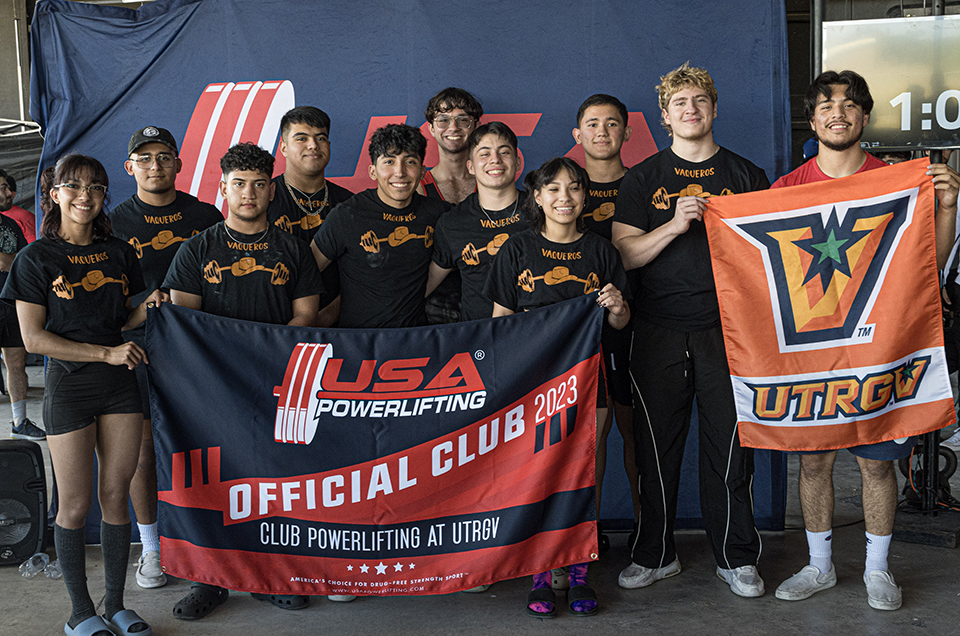 Club Powerlifting at UTRGV.