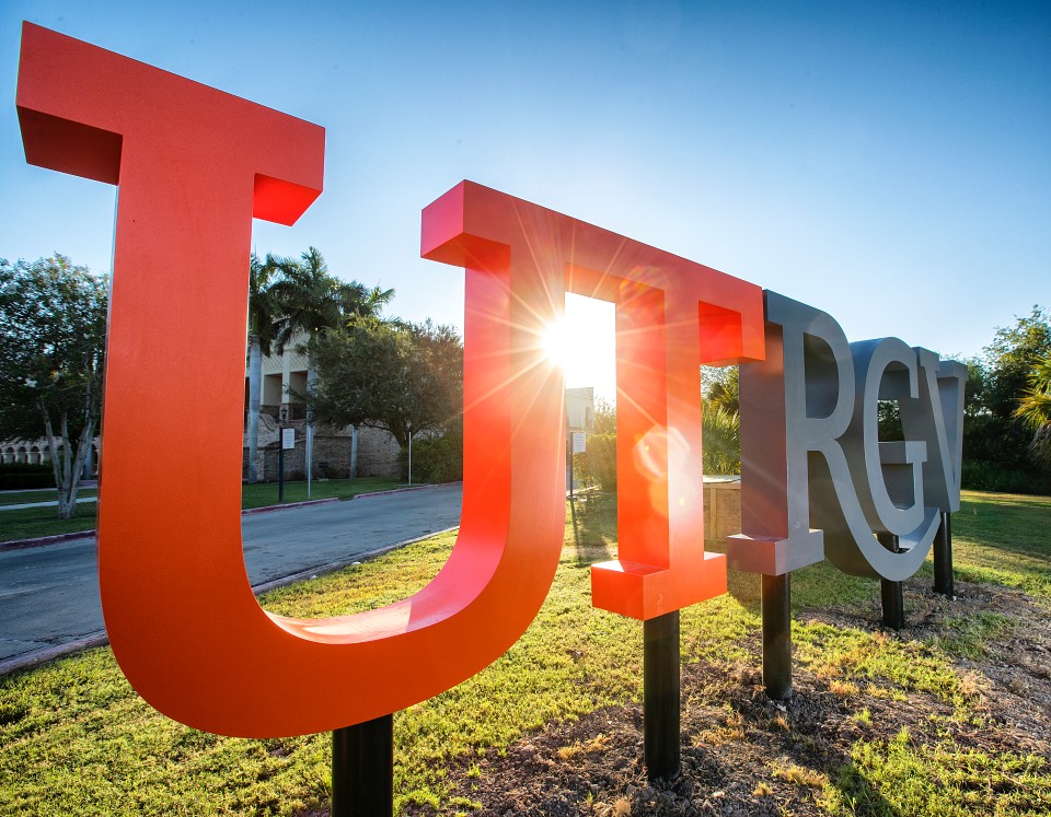 UTRGV sign