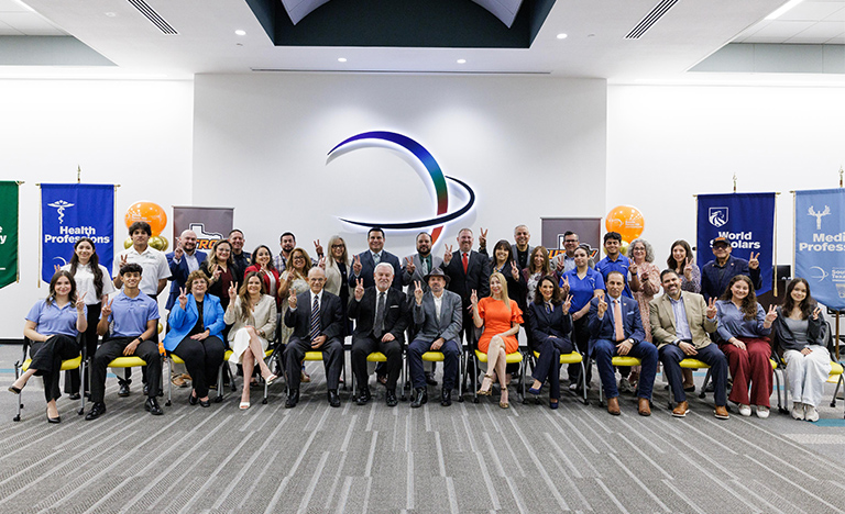 UTRGV and South Texas ISD held a signing ceremony on Tuesday, April 21, to expand their partnership.