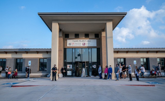 UTRGV vaccine site