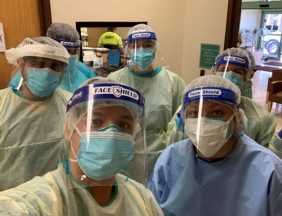 UTRGV School of Medicine residents at Doctors Hospital at Renaissance