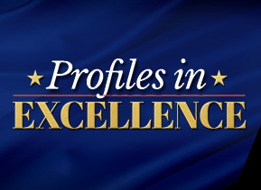 Profiles in Excellence recognizes students with excellence scholastic properties.