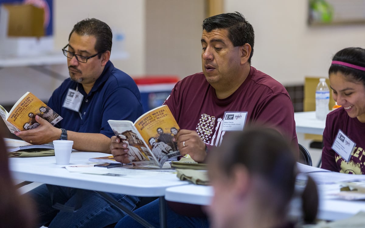 Educators at workshop