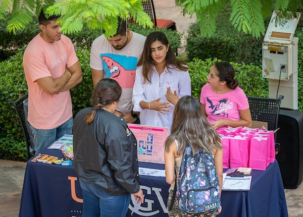 University program shares information on breast exams.