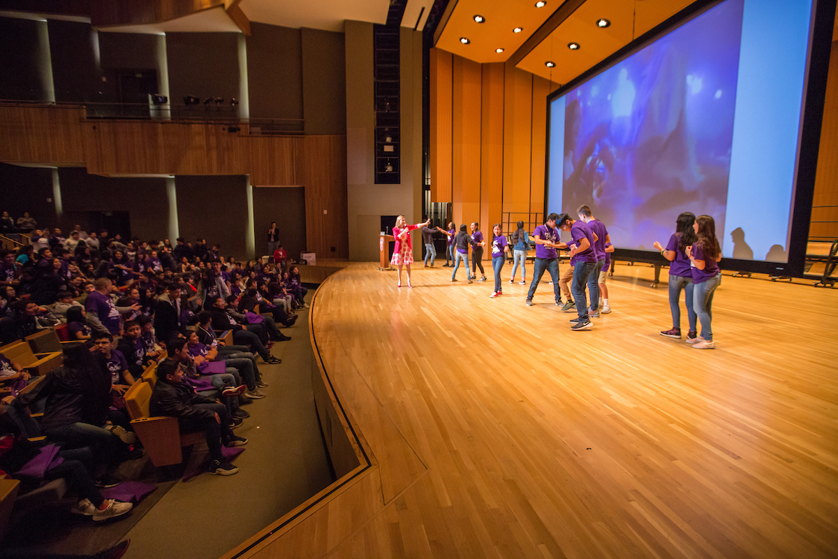 dancers onstage at the PAC