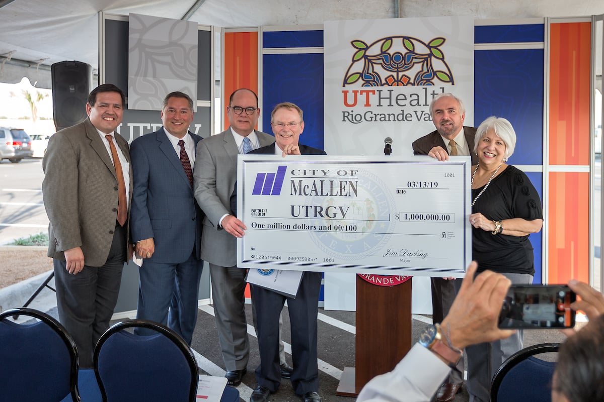 McAllen check presentation