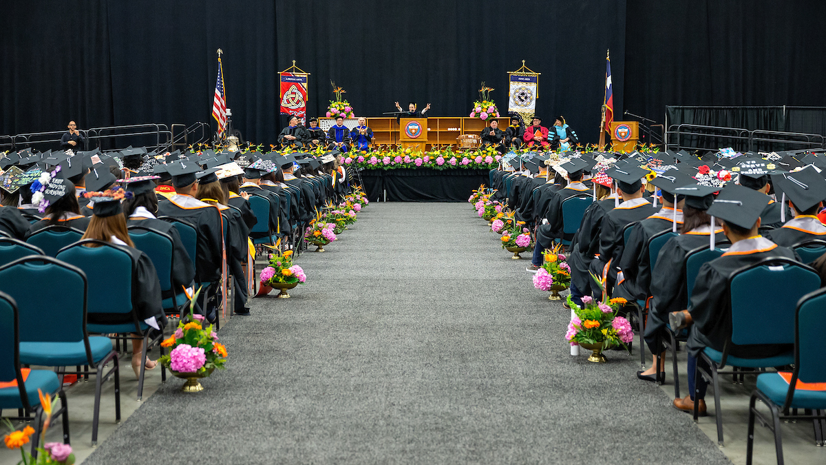 The UTRGV 9am Spring Commencement for the College of Fine Arts and the College of Liberal Arts on Saturday, May 11, 2019 at the McAllen Convention Center in McAllen, Texas.  UTRGV Photo by Paul Chouy