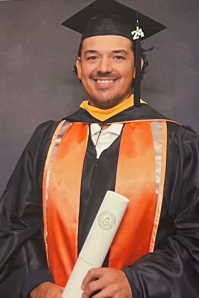 One member of the first DPT cohort is Randal “Randy” Garza, who grew up in Alice and pitched for the UTRGV baseball team from 2021-2024.