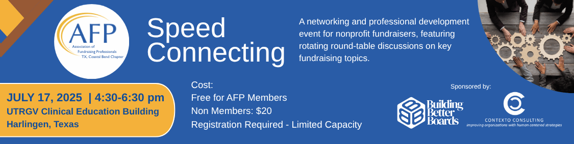 July 17 Nonprofit Networking Event  